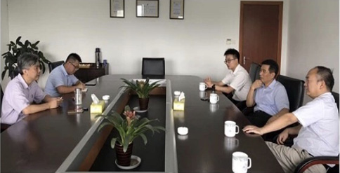 江蘇省鋼協(xié)陳洪冰副會長來訪吉瑪公司